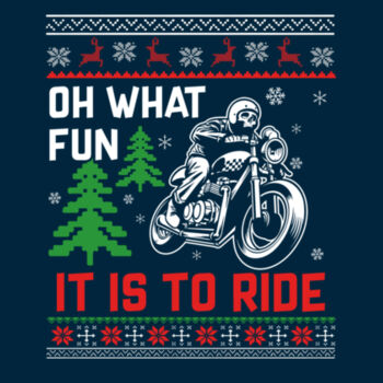 Oh What Fun it is to ride Design