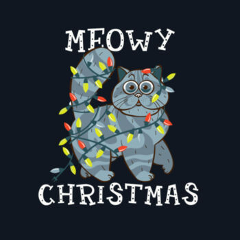 Meowy Christmas Design