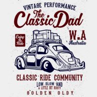 The Classic Dad   Light Tees Thumbnail